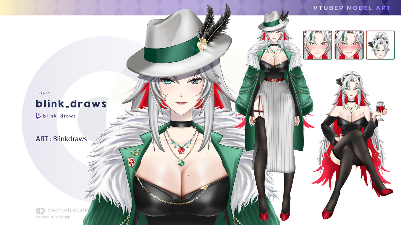 Model art : Blinkdraws | Client : blink_draws